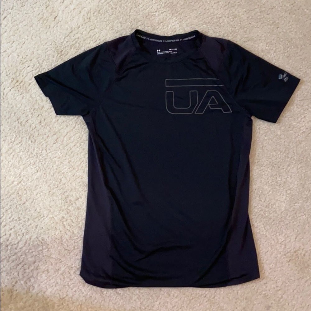 Black adidas tee